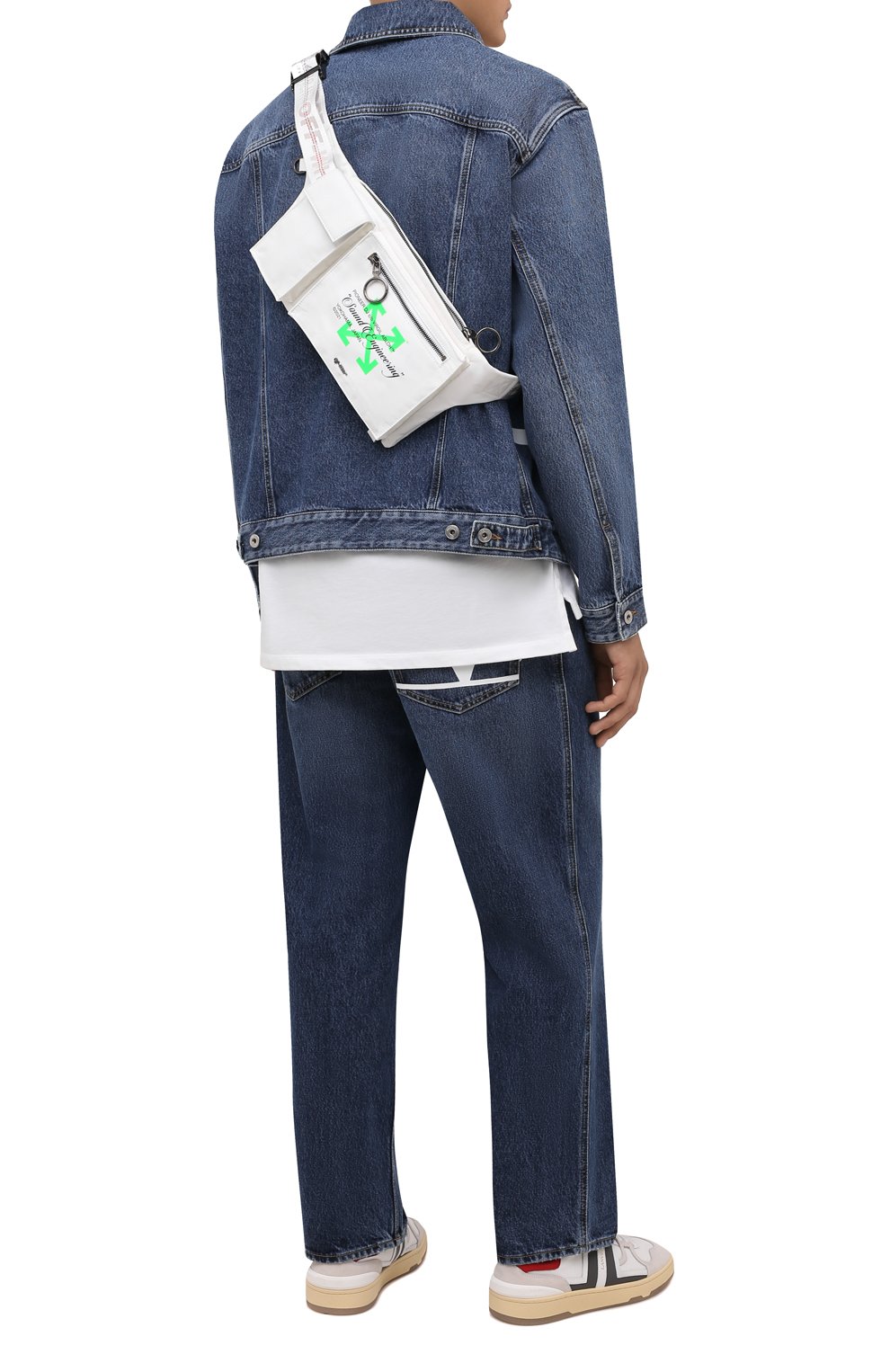 Текстильная поясная сумка OFF-WHITE, арт. 0MN0004G21FAB001, фото 2