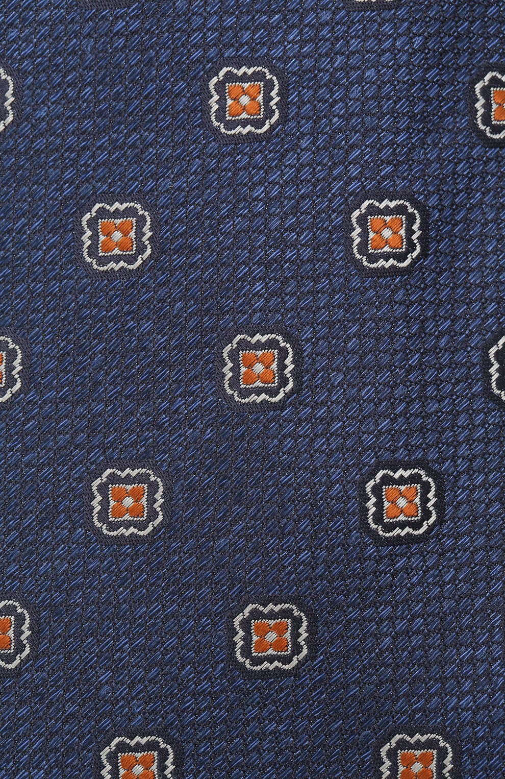 Шелковый галстук CANALI синего цвета по цене 11500 руб., арт. 18/HJ02861, фото 3 Шелковый галстук CANALI, арт. 18/HJ02861, фото 3