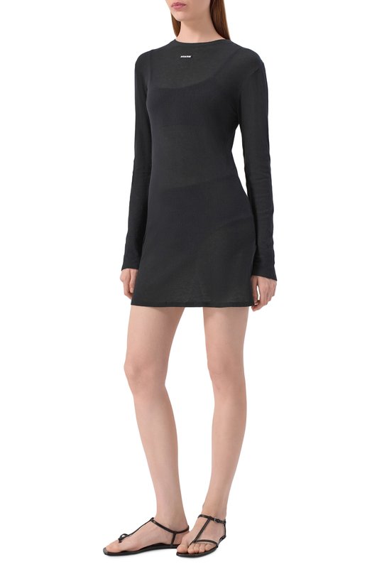 Хлопковое платье Ksubi WPF25DR008 Чёрный  WPF25DR008 Фото 2