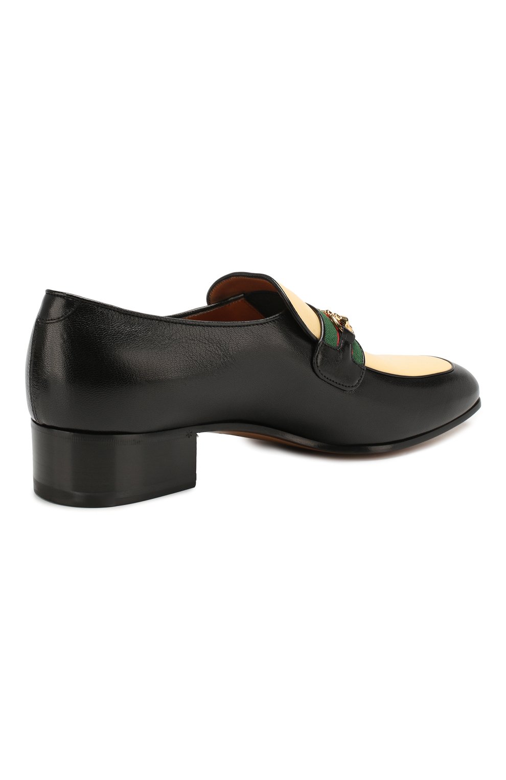 Кожаные лоферы GUCCI, арт. 574842/1D020, фото 4