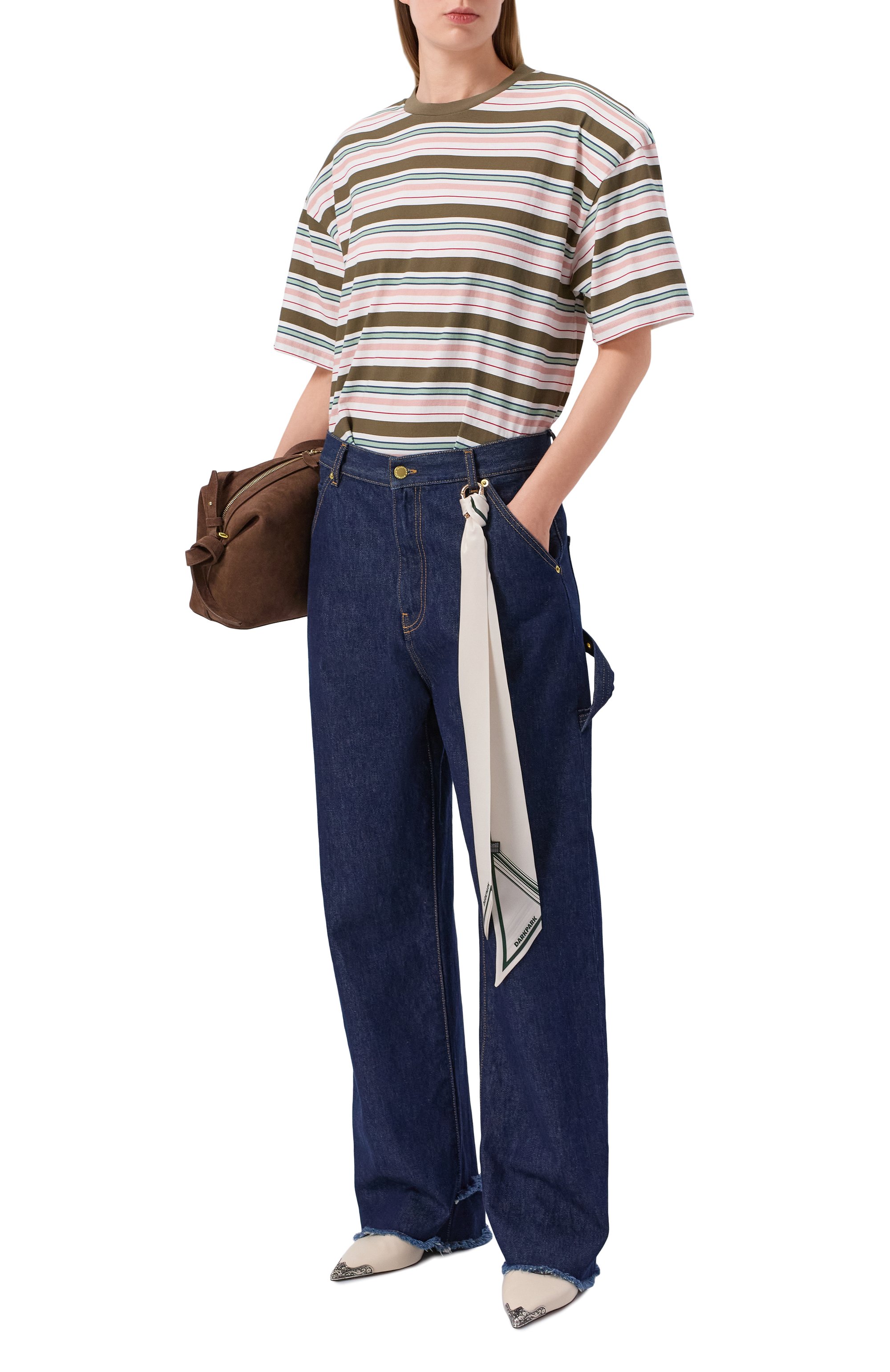 Хлопковое боди HALFBOY, арт. HS261WT110 JS014/STRIPES B0DY, фото 2