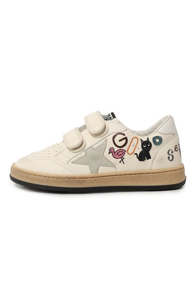 Кожаные кеды ball star GOLDEN GOOSE DELUXE BRAND, арт. GYF00501.F005475, фото 2