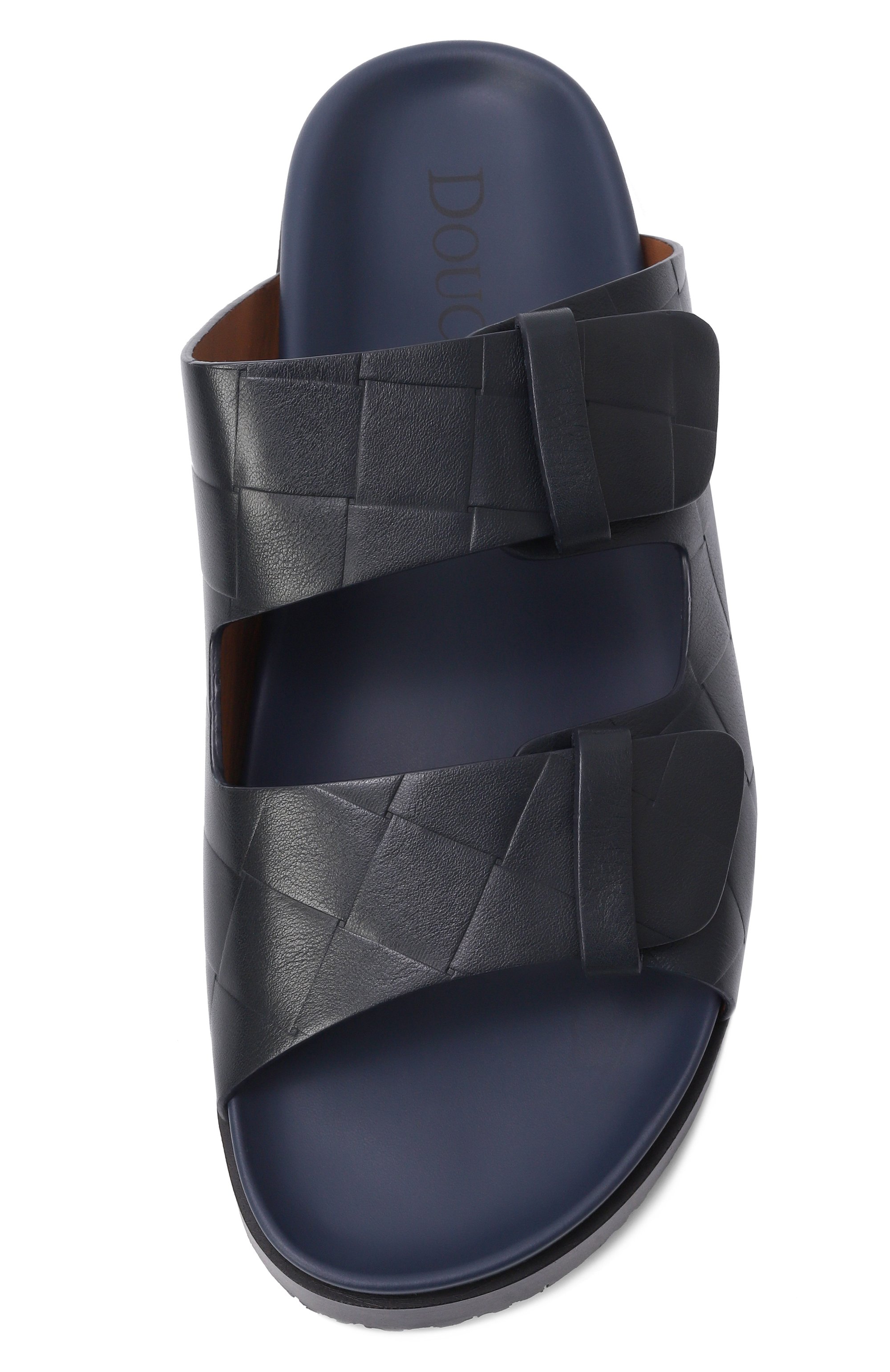 Кожаные шлепанцы DOUCAL'S, арт. DU3437NECKPF774N, фото 6