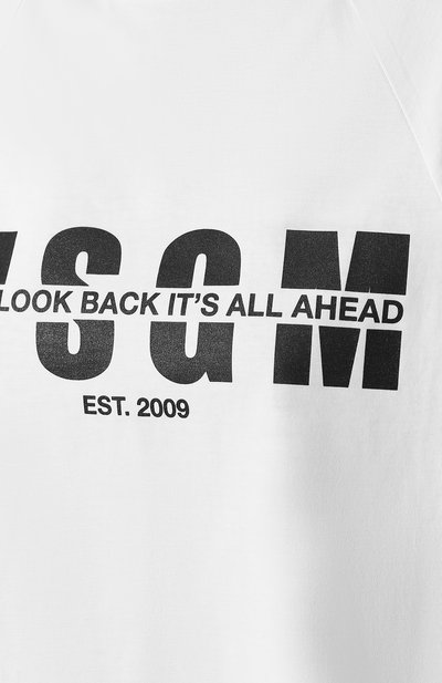 Хлопковая футболка MSGM, арт. 2842MDM264 207498, фото 5