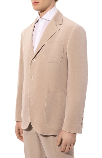 Вельветовый костюм BRUNELLO CUCINELLI бежевого цвета по цене 543000 руб., арт. MQ435LBNH, фото 2 Вельветовый костюм BRUNELLO CUCINELLI, арт. MQ435LBNH, фото 2