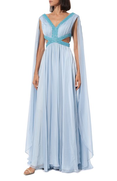 Платье из шелка и вискозы SPERANZA COUTURE, арт. SC025, фото 3