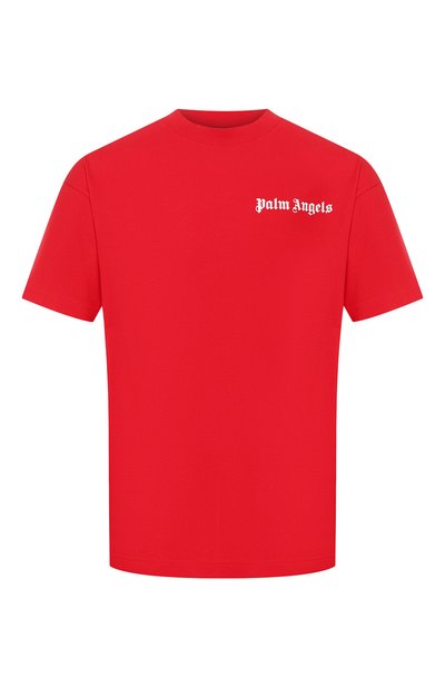 Хлопковая футболка PALM ANGELS, арт. PMAA001R204130012001, фото 1