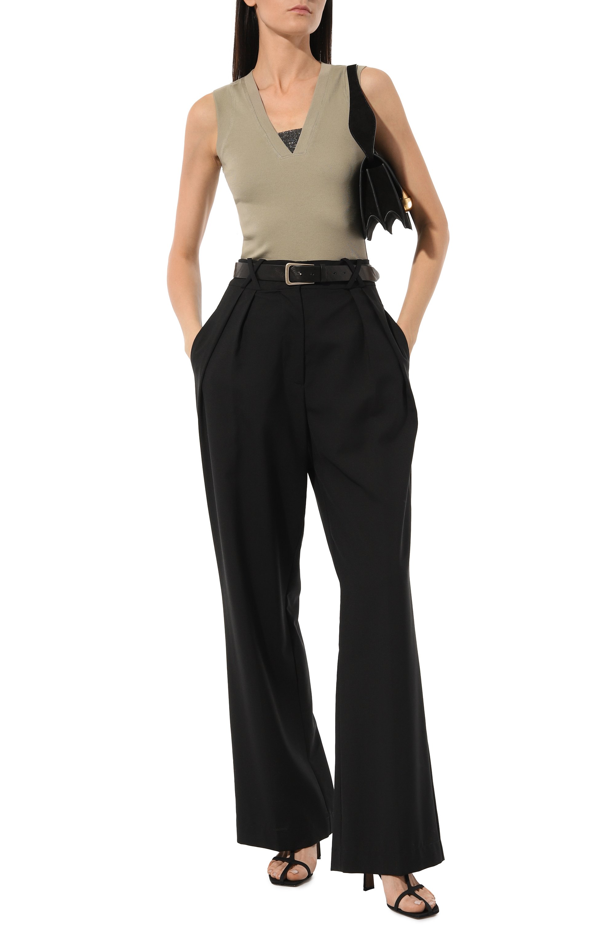 Хлопковый топ BRUNELLO CUCINELLI, арт. M0TC8EL672, фото 2