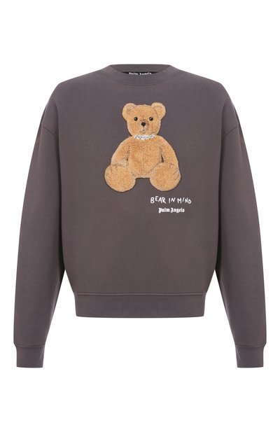 Мужской хлопковый свитшот PALM ANGELS, арт. PMBA08HF25FLE004