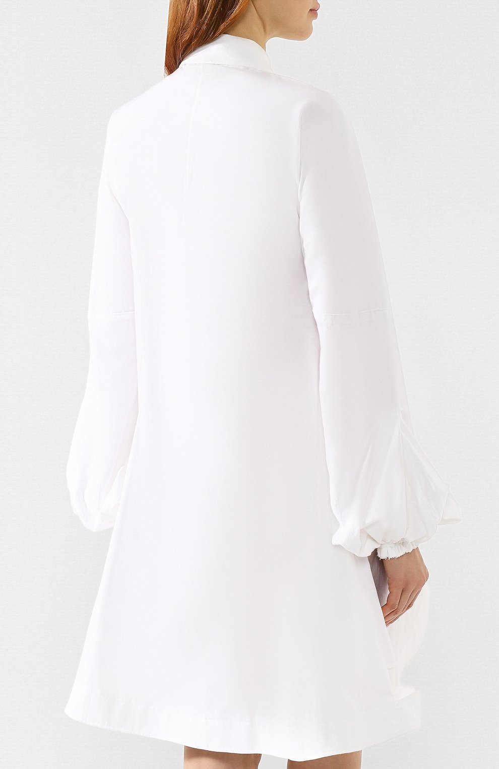 Хлопковое платье JW ANDERSON белого цвета по цене 47150 руб., арт. DR08719A 182/001, фото 4 Хлопковое платье JW ANDERSON, арт. DR08719A 182/001, фото 4