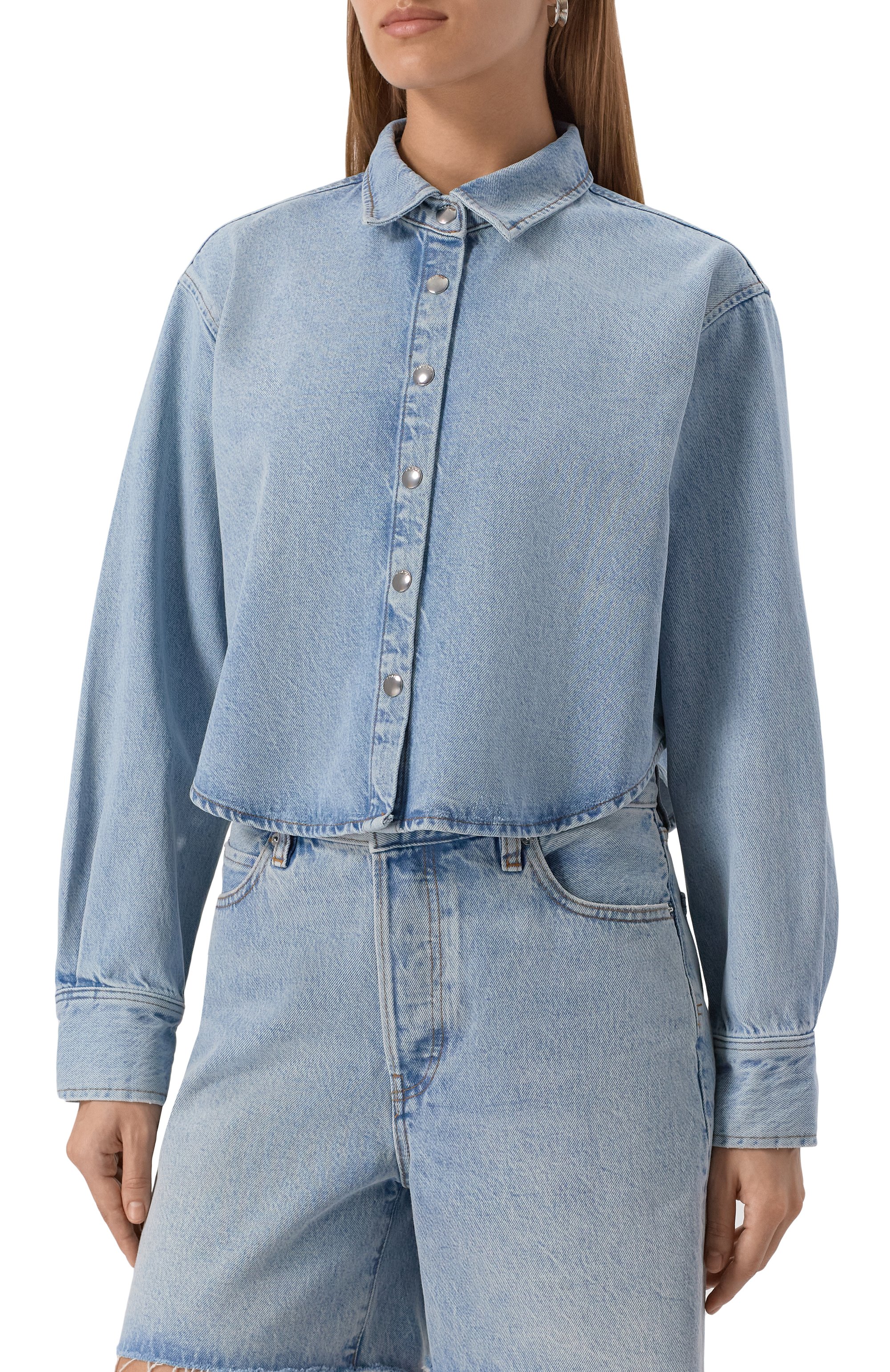 Джинсовая рубашка FRAME DENIM, арт. 7003967, фото 3