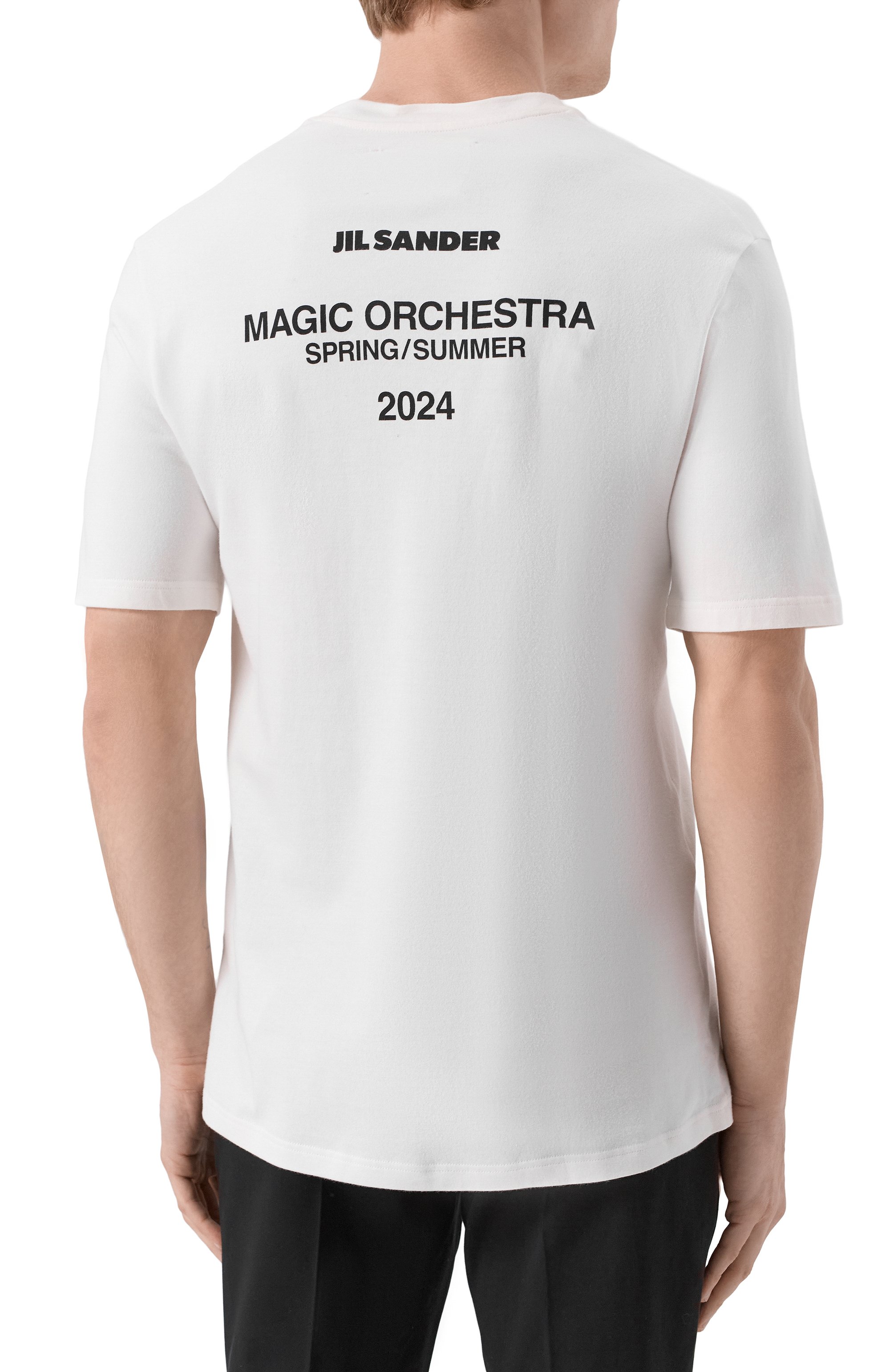 Хлопковая футболка JIL SANDER, арт. J22GC0173/J46219, фото 4