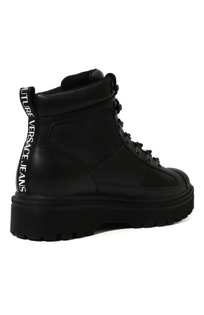 Комбинированные ботинки VERSACE JEANS COUTURE, арт. 75YA3S46/ZS898, фото 5