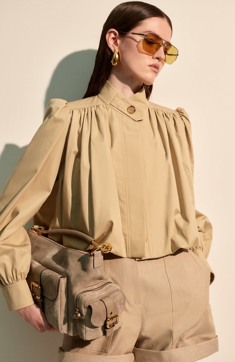 Мужские солнцезащитные очки JACQUEMUS желтого цвета, арт. JAC67 C3SUN | Фото 6 (Тип очков: С/з; Материал: Металл; Кросс-КТ: С/з-унисекс; Очки форма: Авиаторы; Оптика Гендер: оптика-унисекс)