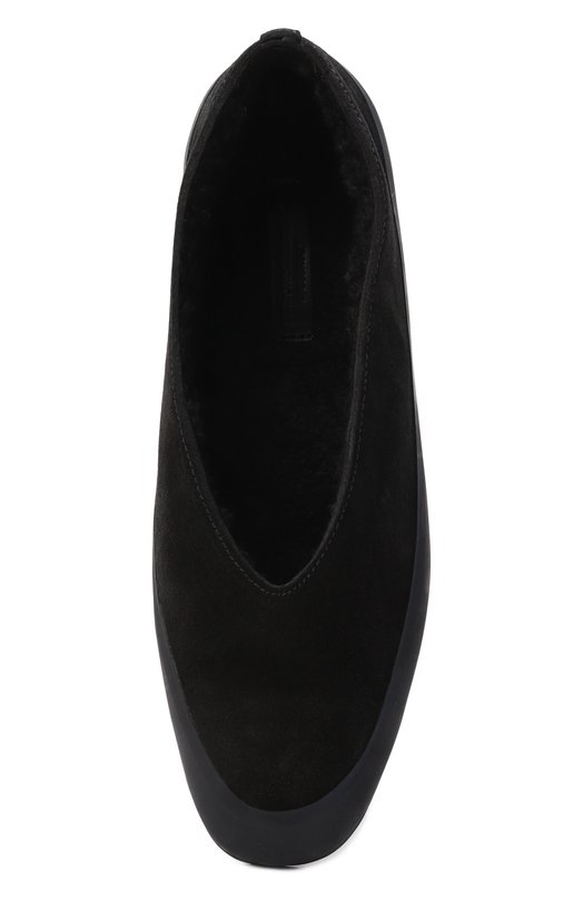 Замшевые балетки Apres Ski Le Monde Beryl APS-SHE-BLA Чёрный  APS-SHE-BLA Фото 6