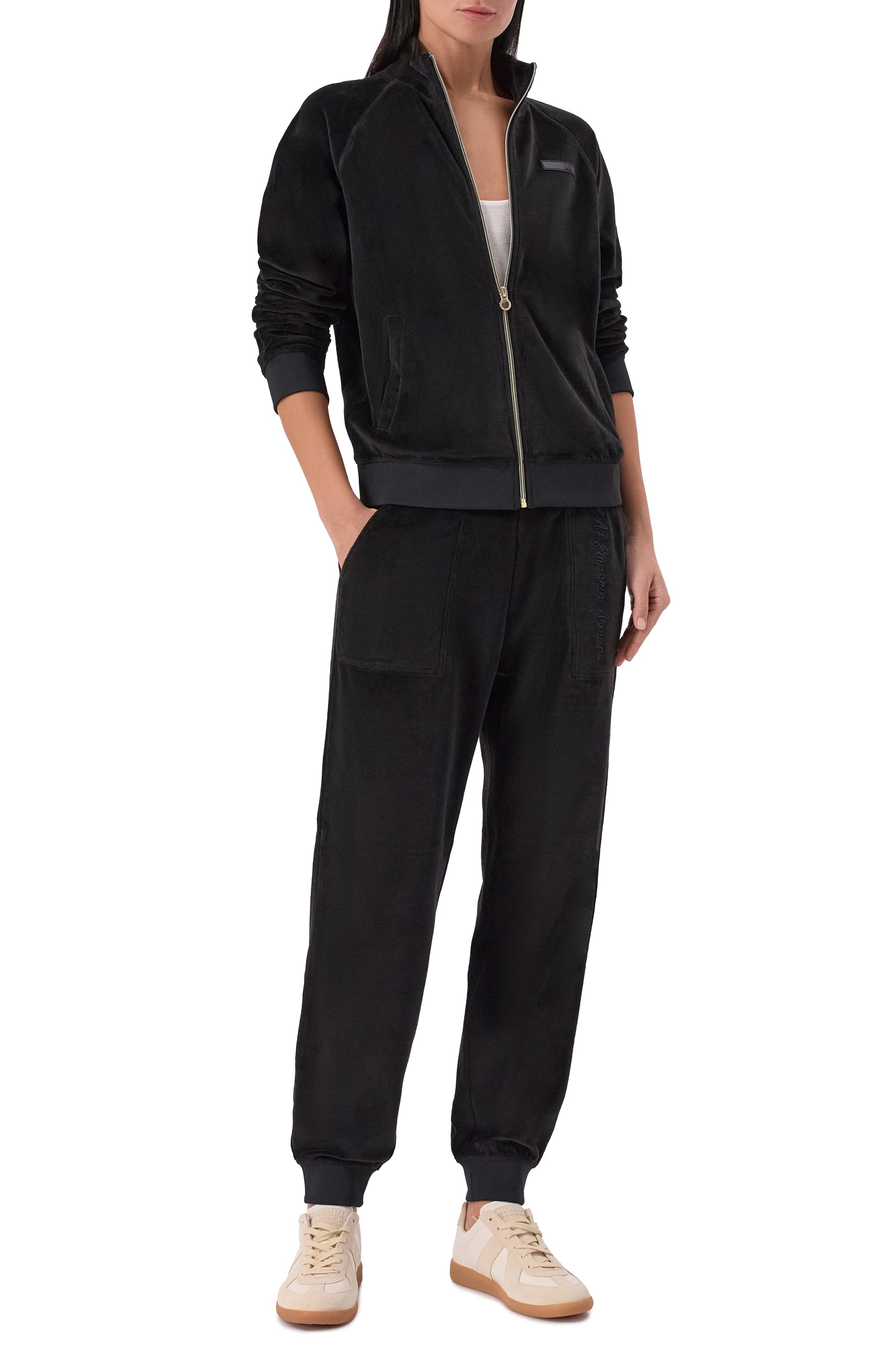 Хлопковые джоггеры EA7, арт. 7W000440/AF15653, фото 2