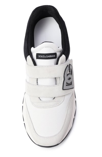 Комбинированные кроссовки dg running DOLCE & GABBANA, арт. DA5187/AA954_001, фото 4