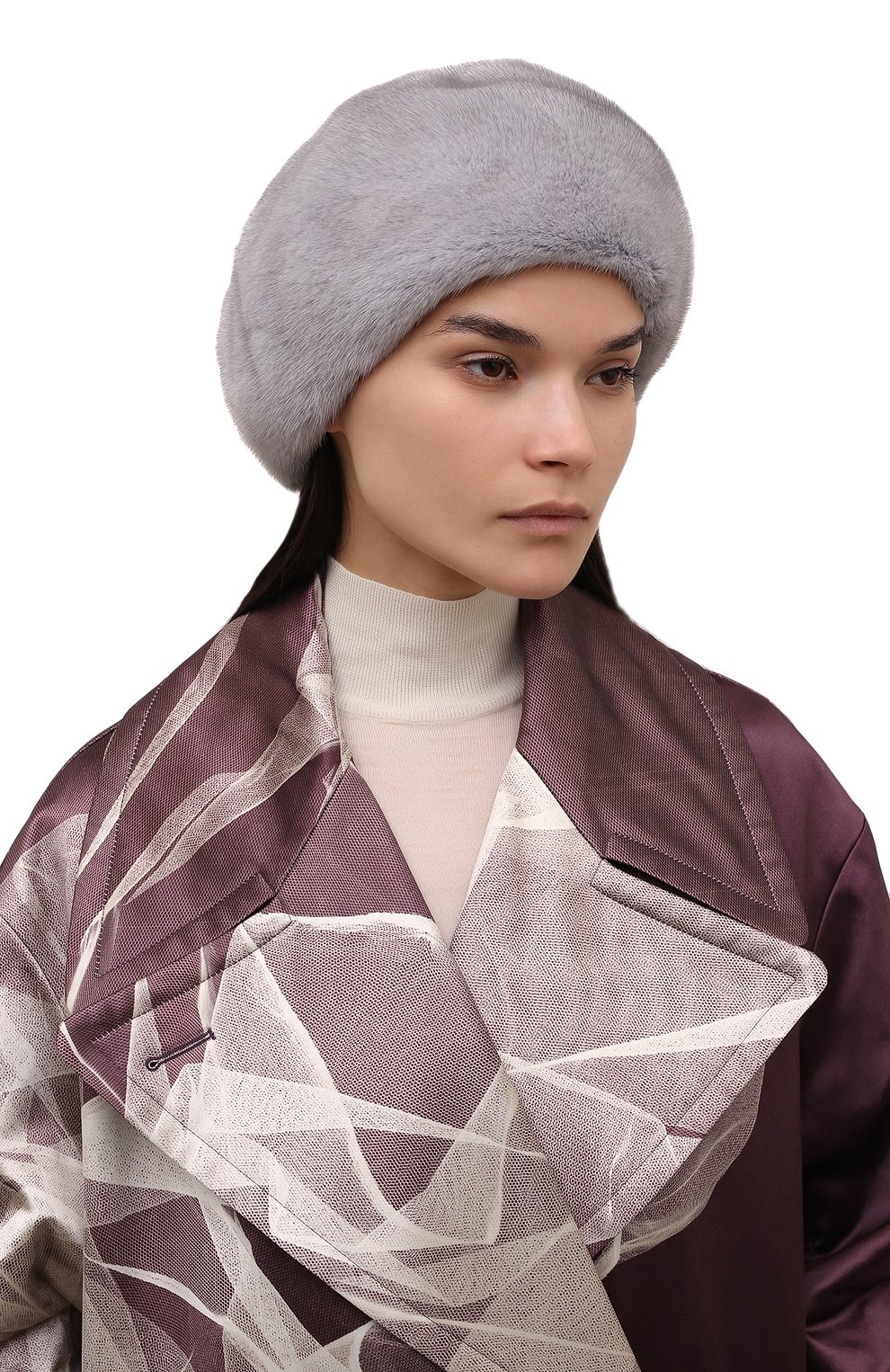 Меховой берет из норки VICTORIA KUSENKOVA, арт. 010700036008, фото 2