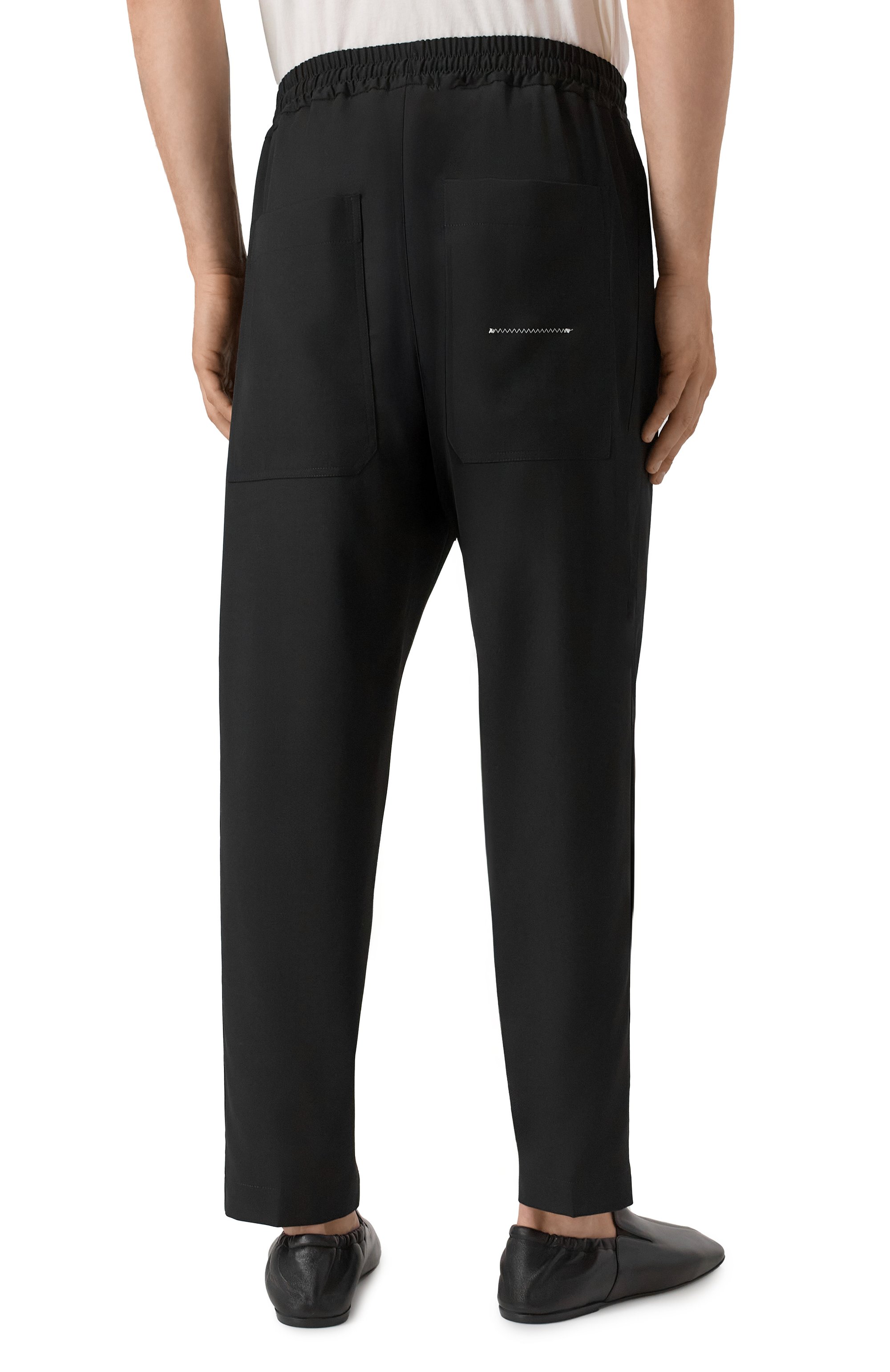 Шерстяные брюки ISABEL BENENATO, арт. UW333C0, фото 4