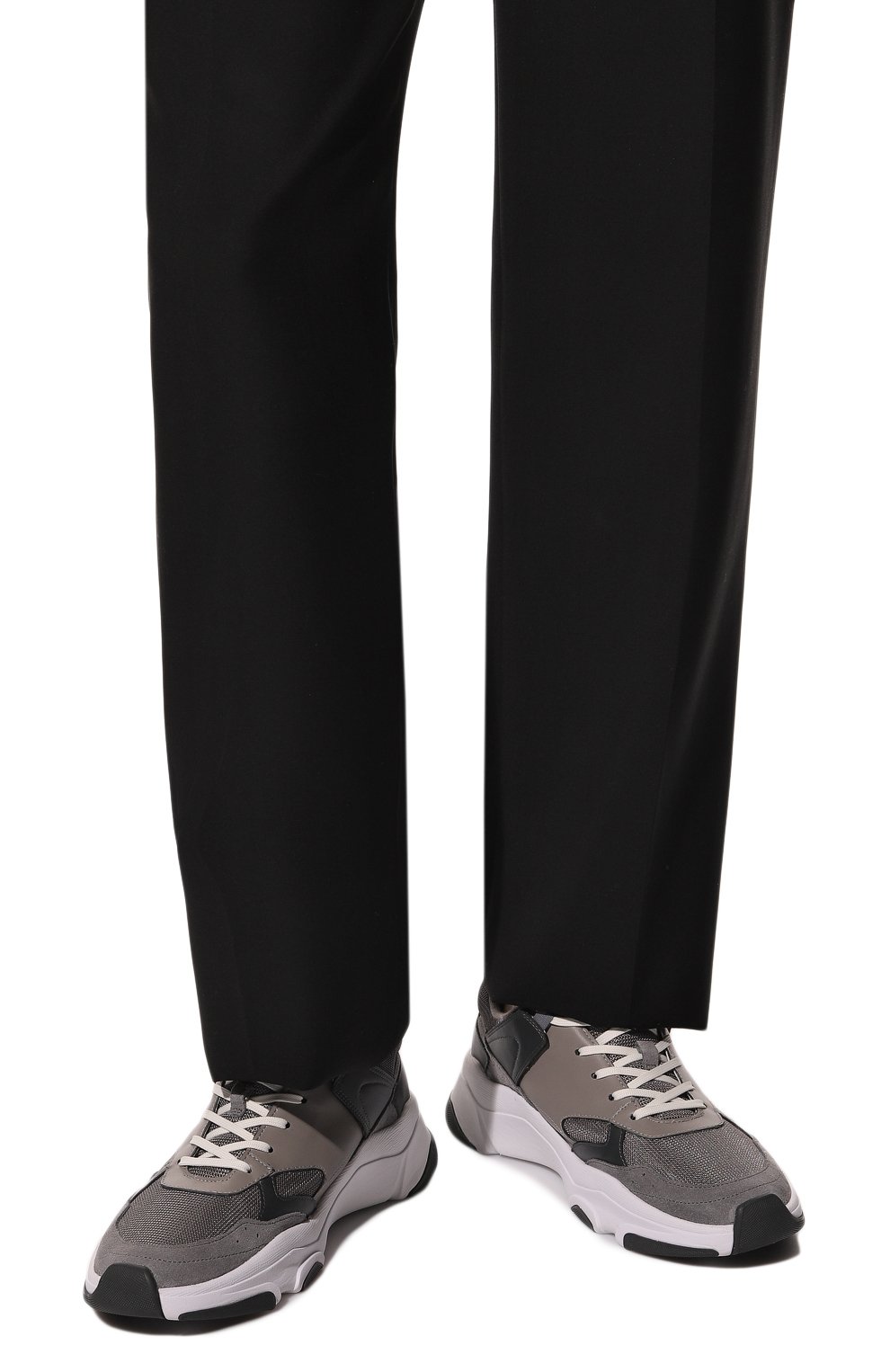 Комбинированные кроссовки BOSS, арт. 50487741, фото 3