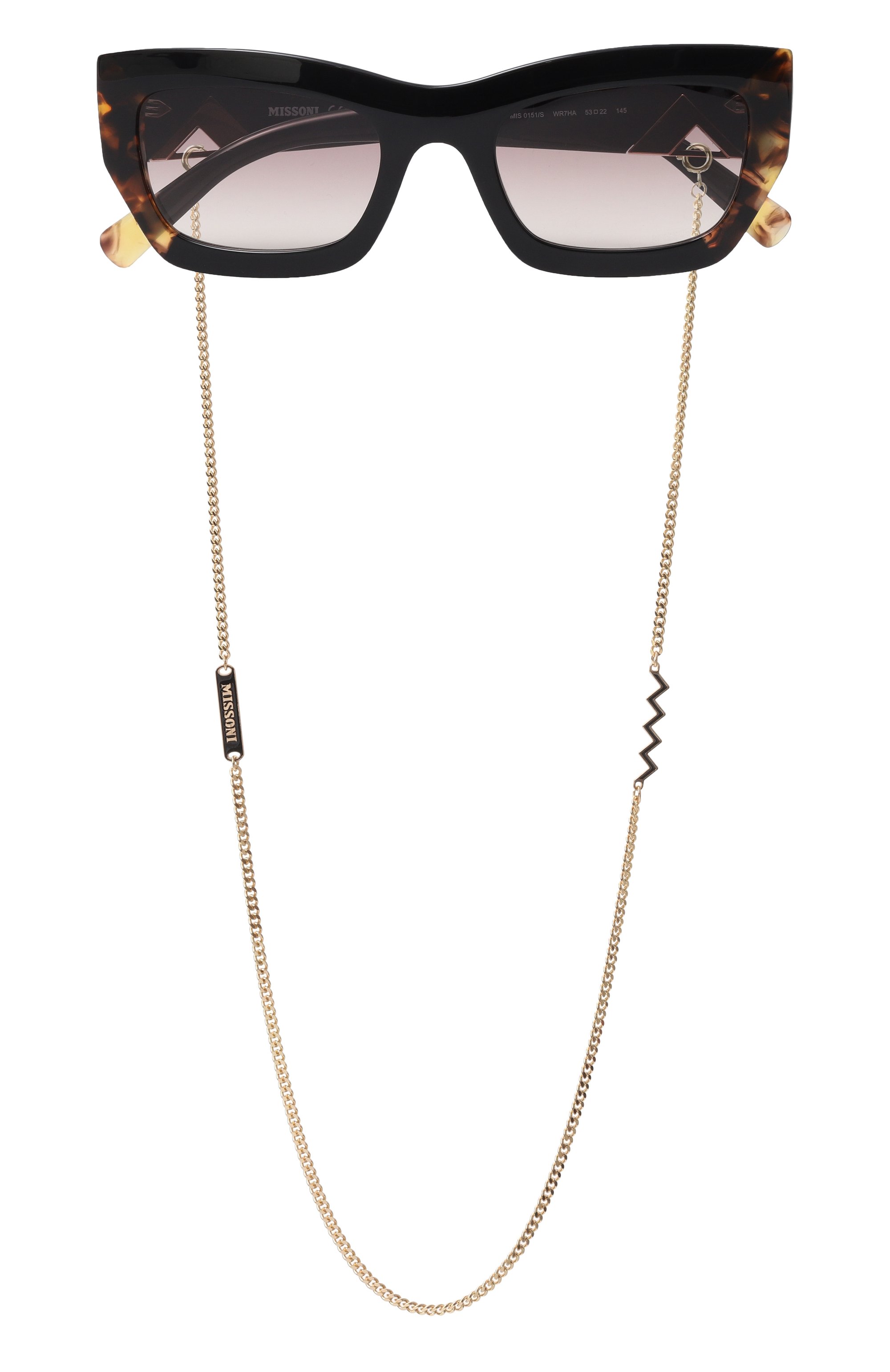 Солнцезащитные очки и цепочка MISSONI, арт. MIS0151 WR7, ф�ото 3