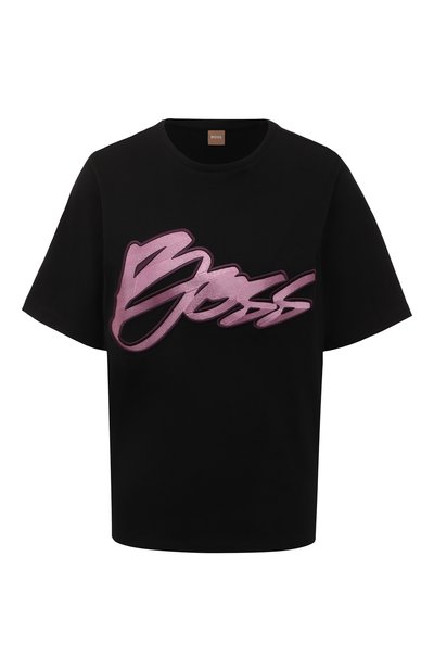 Женская хлопковая футболка BOSS, арт. 50483817