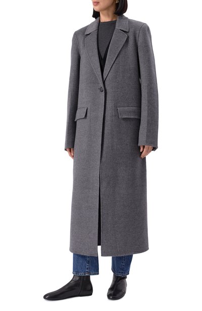 Шерстяное пальто TOTEME, арт. 251-WR04725-FB0006, фото 3