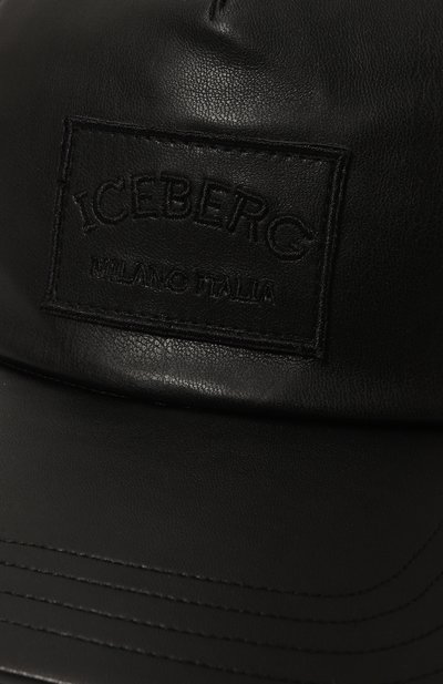 Бейсболка из экокожи ICEBERG, арт. 7102/6949, фото 3