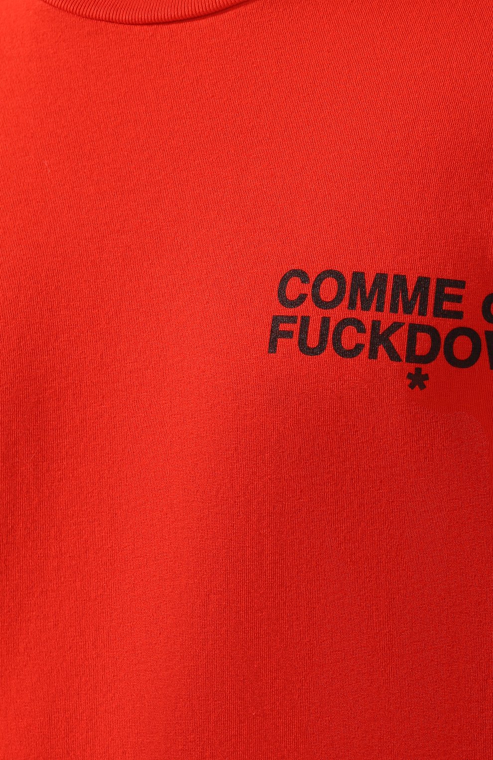 Хлопковая футболка  COMME DES FUCKDOWN, арт. CDFU358, фото 5