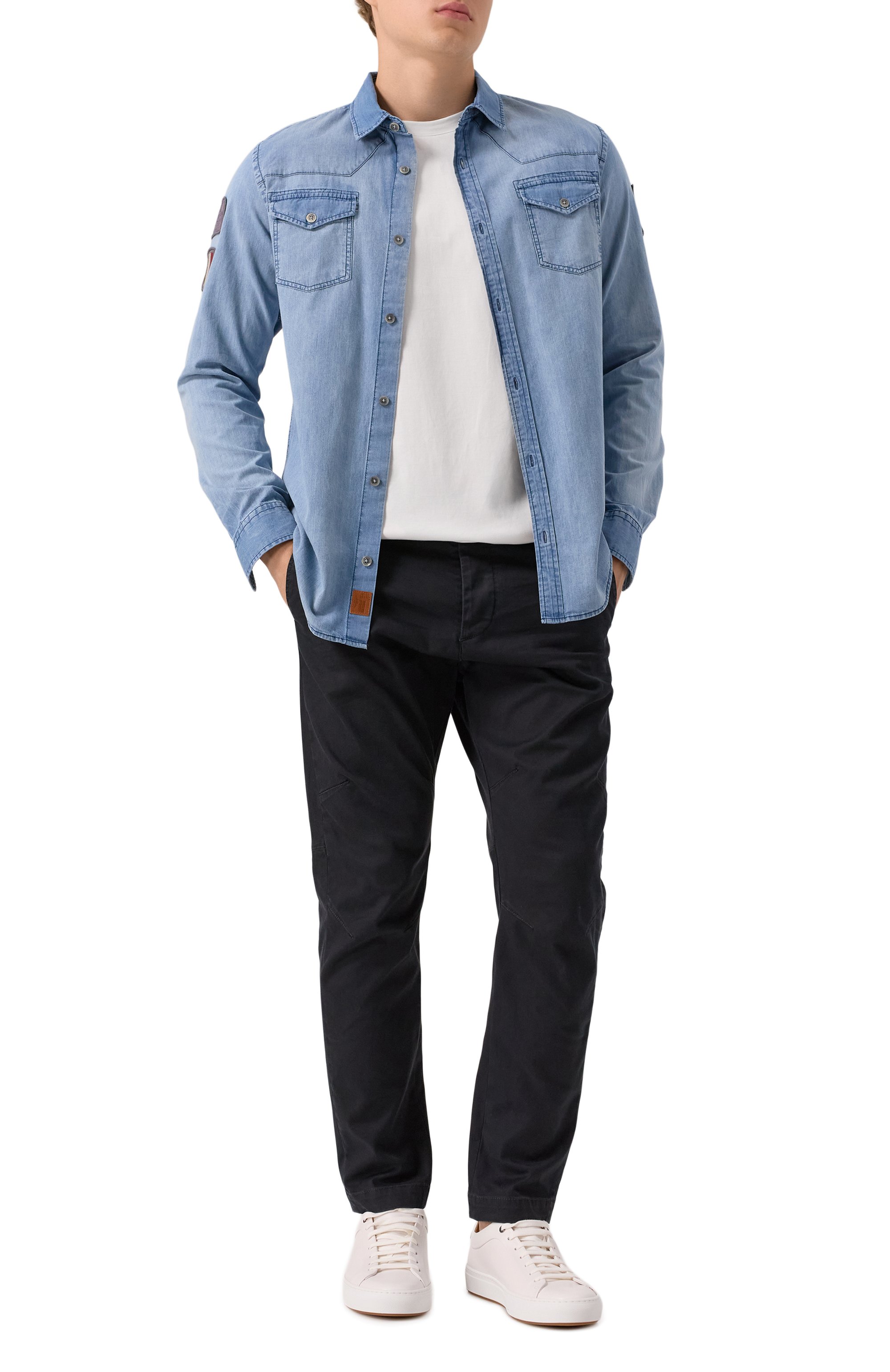 Хлопковые брюки DSQUARED2, арт. S74KB0819/S39021, фото 2