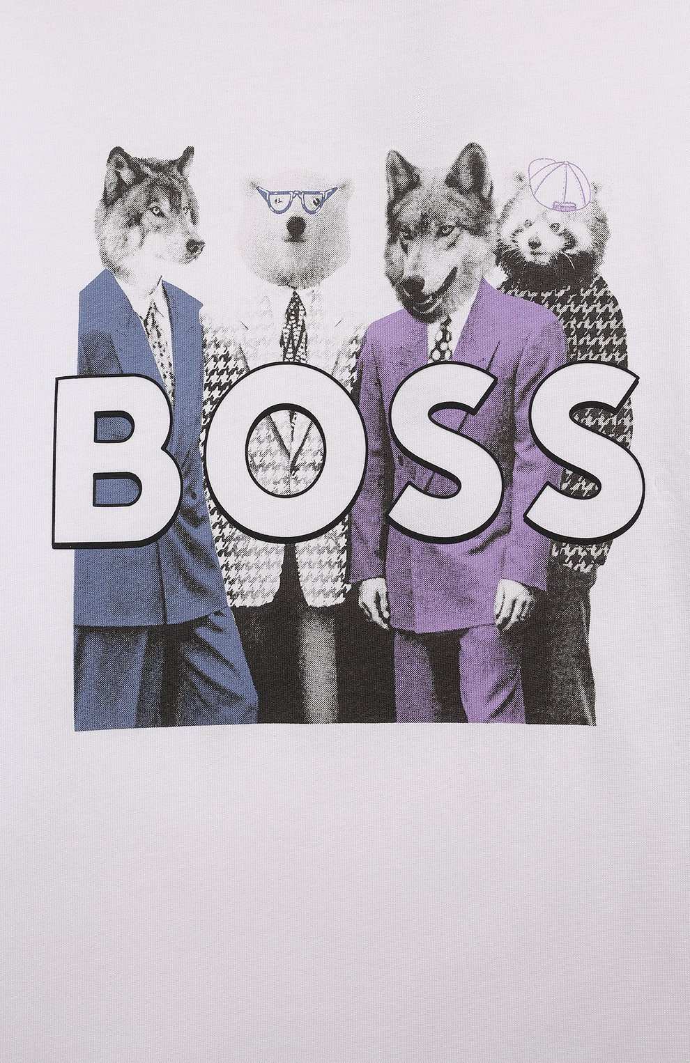 Хлопковый лонгслив BOSS, арт. J51225, фото 3