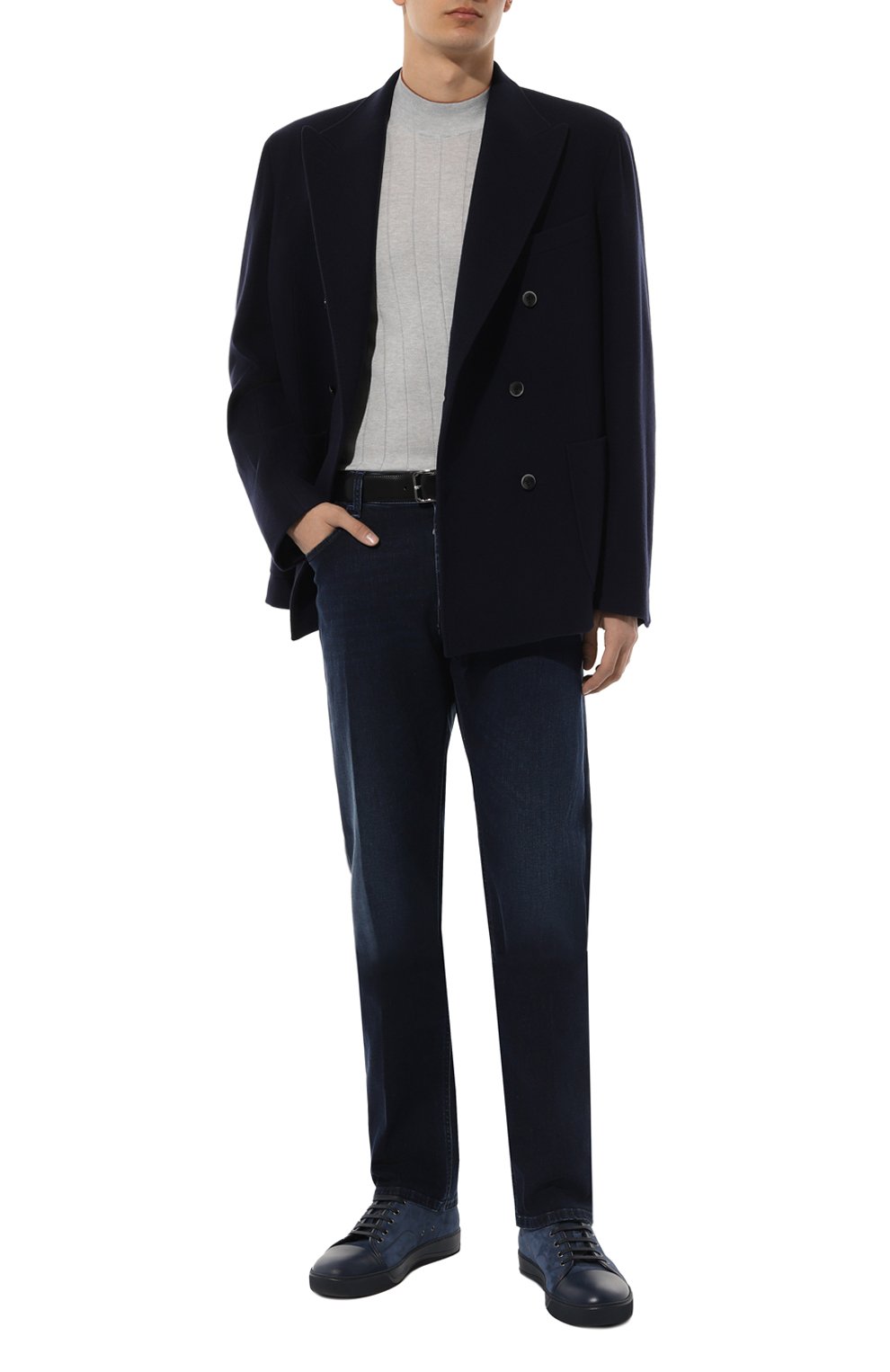 Шелковый джемпер ANDREA CAMPAGNA, арт. 43107/23510, фото 2