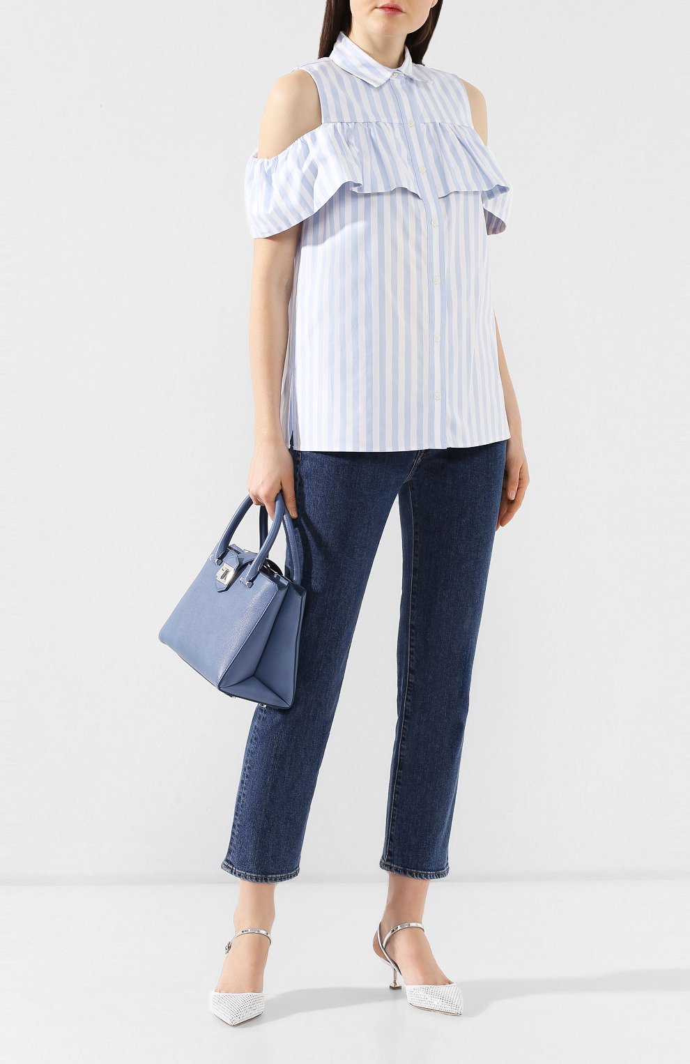 Хлопковый топ MICHAEL MICHAEL KORS, арт. MH84L7JAFG, фото 2