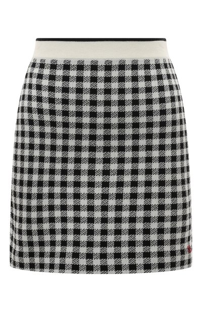 Шерстяная юбка MIU MIU, арт. MMG331-1VS9-F0002, фото 1