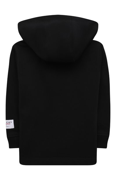 Хлопковое худи GIVENCHY черного цвета по цене 37400 руб., арт. H25232, фото 2 Хлопковое худи GIVENCHY, арт. H25232, фото 2