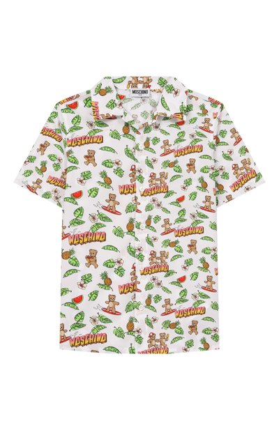 Хлопковая рубашка MOSCHINO, арт. HUC01X/LLB65