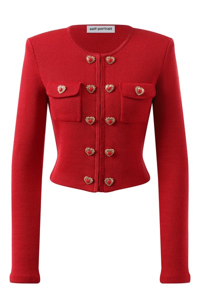 Кардиган SELF-PORTRAIT, арт. AW24-083SJ-R, фото 1