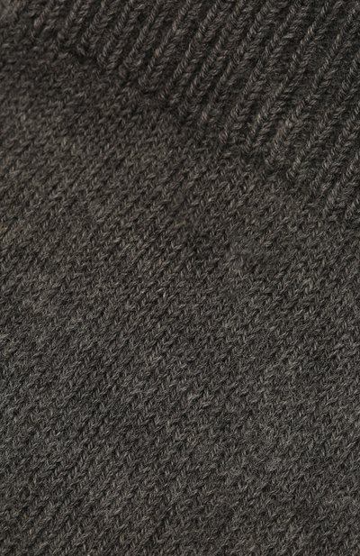 Хлопковые носки MAISON MARGIELA темно-серого цвета по цене 10800 руб., арт. S51TL0042/S17264, фото 2 Хлопковые носки MAISON MARGIELA, арт. S51TL0042/S17264, фото 2