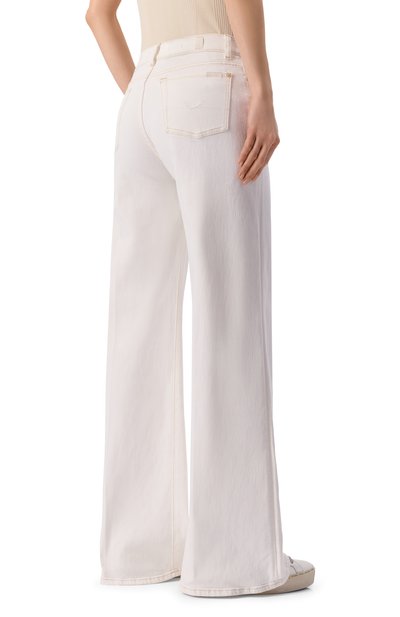 Джинсы lotta 7 FOR ALL MANKIND белого цвета по цене 32950 руб., арт. 7U662549-RGS, фото 4 Джинсы lotta 7 FOR ALL MANKIND, арт. 7U662549-RGS, фото 4