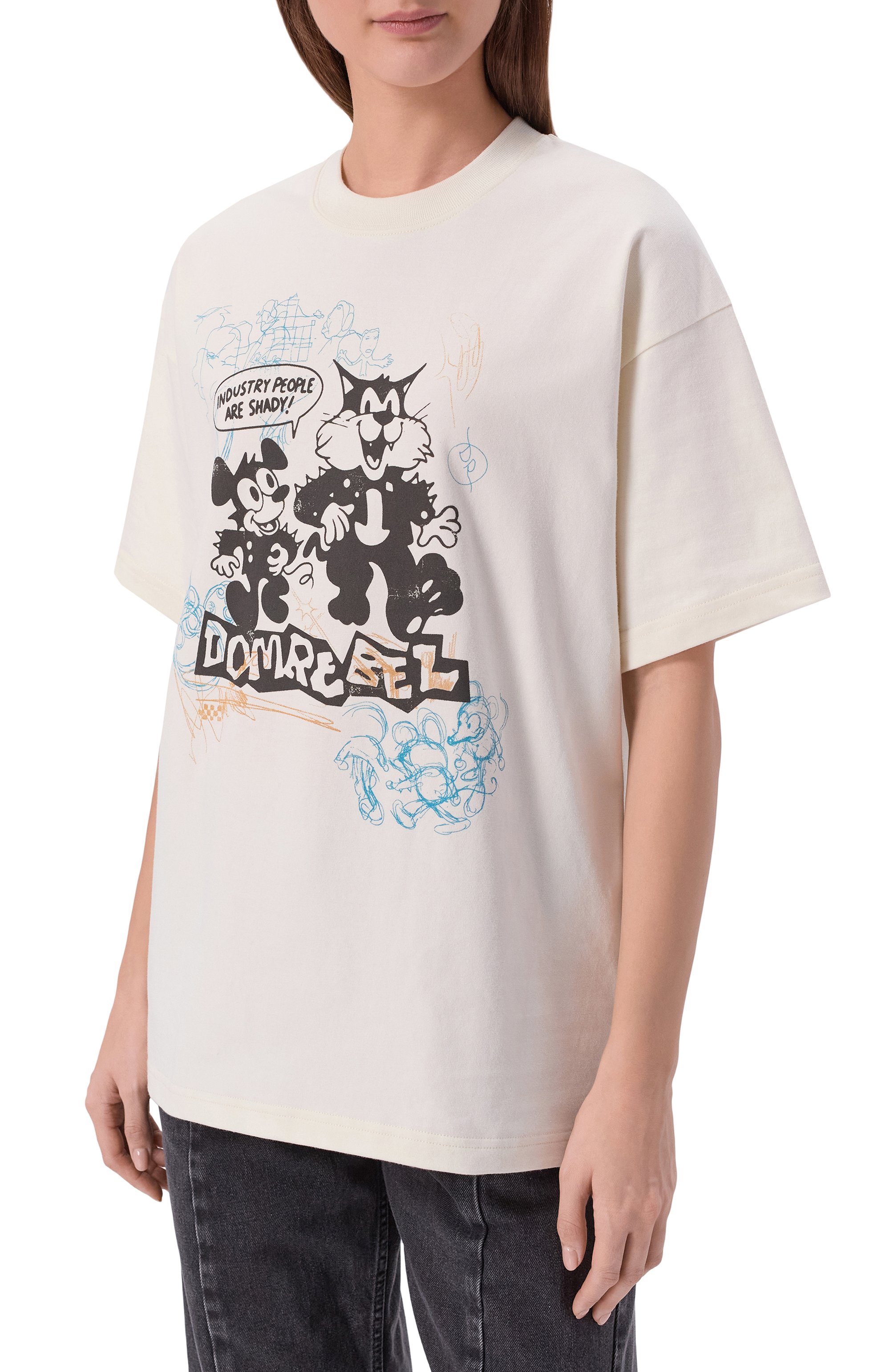 Хлопковая футболка DOMREBEL, арт. SHADY/T-SHIRT, фото 3