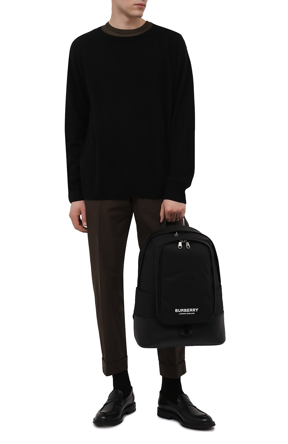 Комбинированный рюкзак BURBERRY, арт. 8047292, фото 3