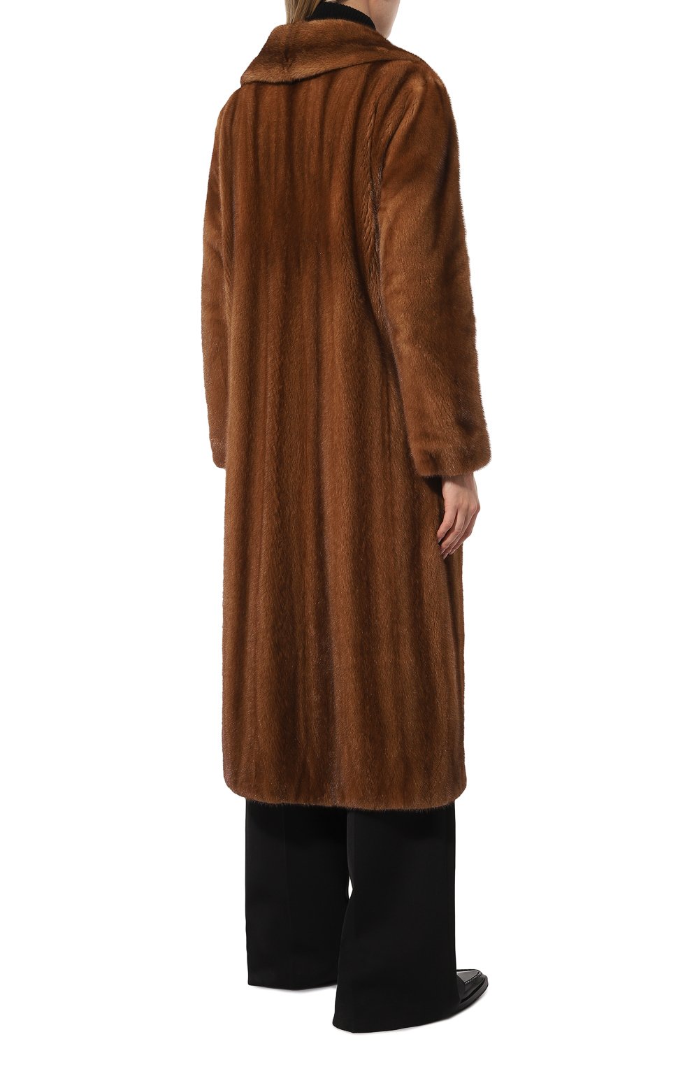 Шуба из меха норки GIULIA GURMAN, арт. J10242125B9G, фото 4