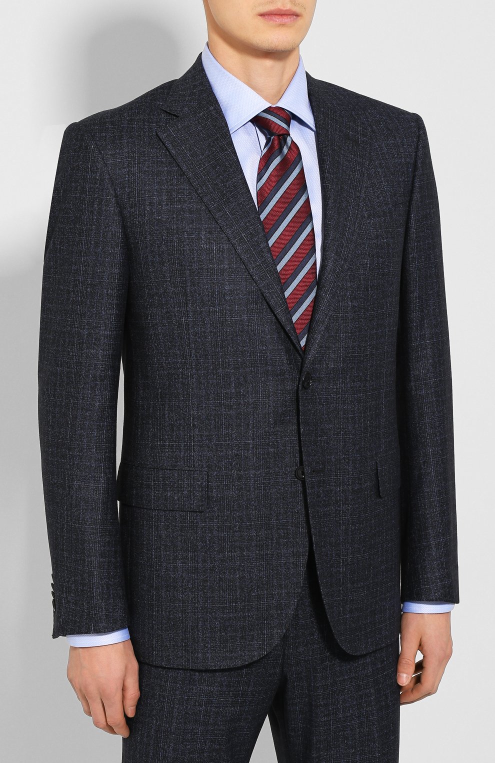 Костюм из смеси шерсти и хлопка CORNELIANI, арт. 847268-9817311/92, фото 2