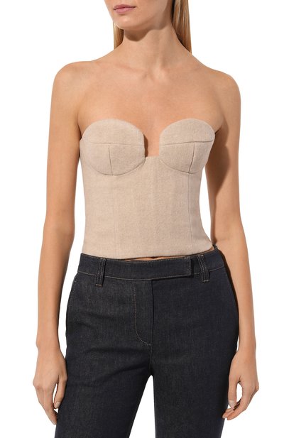 Топ-корсет из кашемира MAGDA BUTRYM, арт. 146923, фото 3