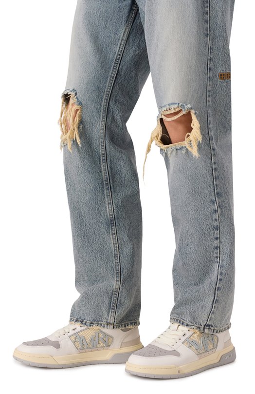 Кожаные кеды Classic Amiri AMF0SR1157 Серый  AMF0SR1157 Фото 3