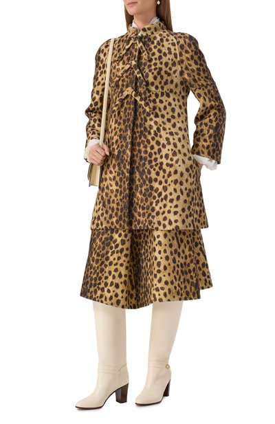 Кожаные сапоги pattie 75 VALENTINO кремового цвета по цене 216500 руб., арт. 7W2S0LD6/ZJM, фото 3 Кожаные сапоги pattie 75 VALENTINO, арт. 7W2S0LD6/ZJM, фото 3