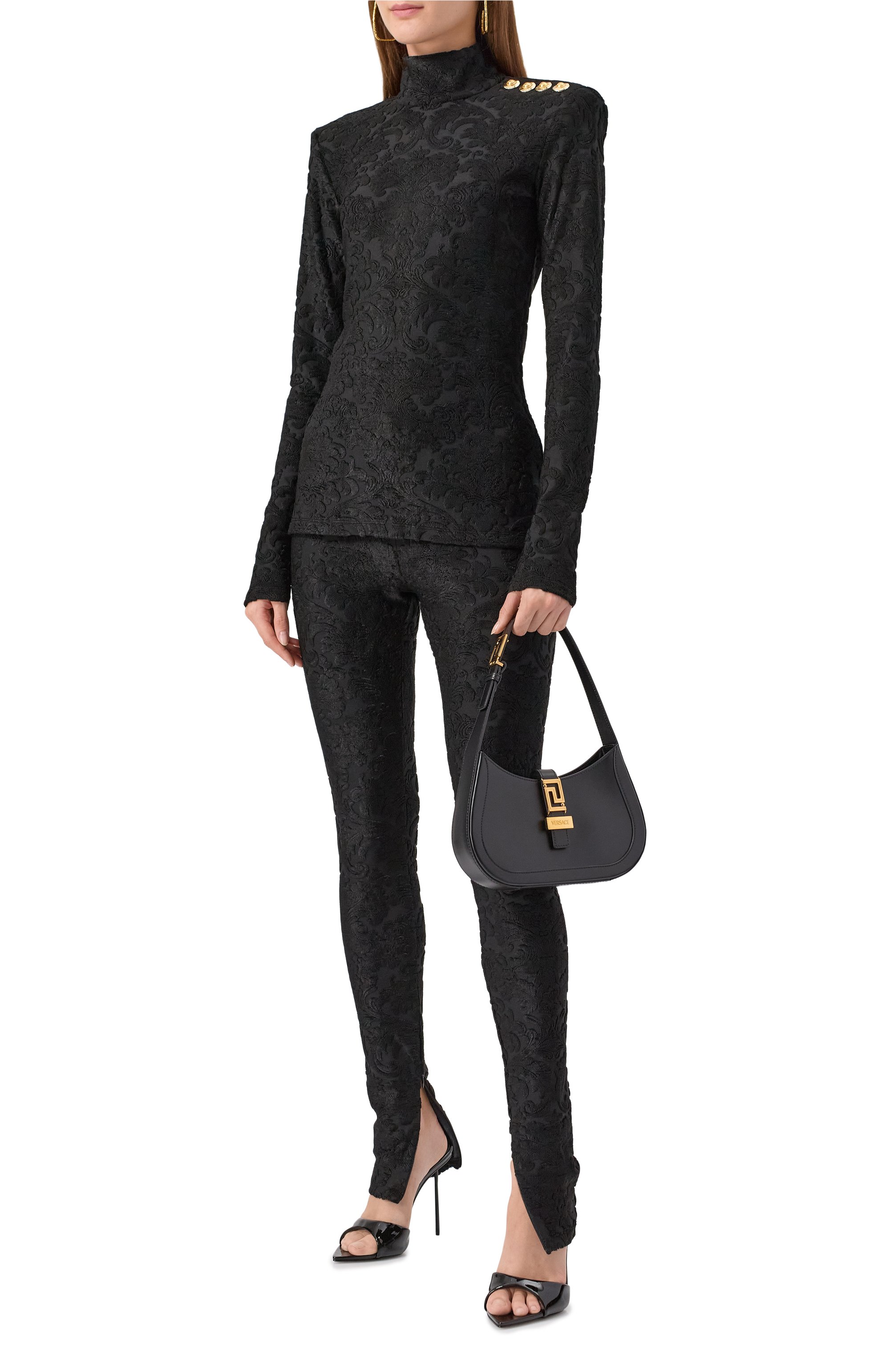 Топ из вискозы BALMAIN, арт. FF1AR962/JK65, фото 2