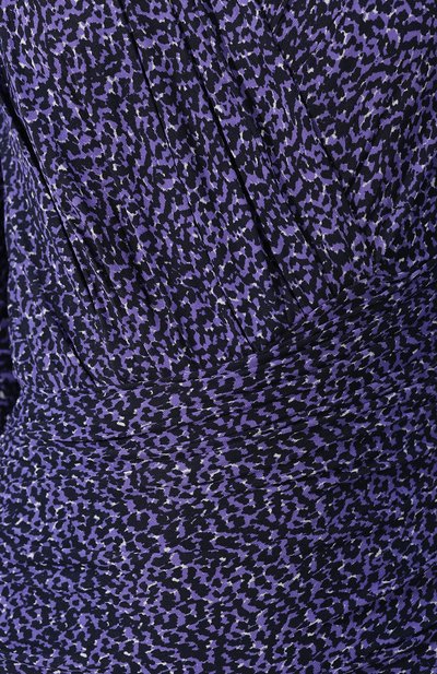 Платье из вискозы ISABEL MARANT синего цвета по цене 59500 руб., арт. R01496-19A026I/JIS0LA, фото 5 Платье из вискозы ISABEL MARANT, арт. R01496-19A026I/JIS0LA, фото 5
