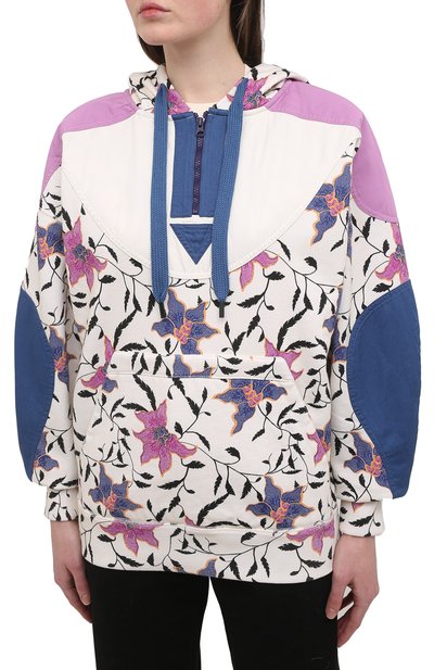 Хлопковое худи ISABEL MARANT ETOILE, арт. SW0271-21P040E/NANSELIA, фото 4