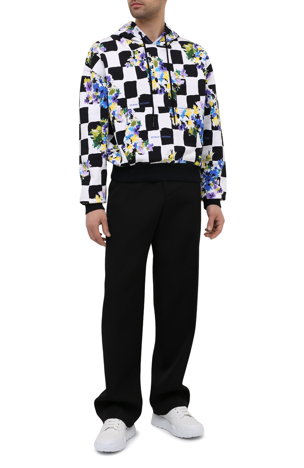 Хлопковое худи OFF-WHITE, арт. 0MBB037S21FLE010, фото 2